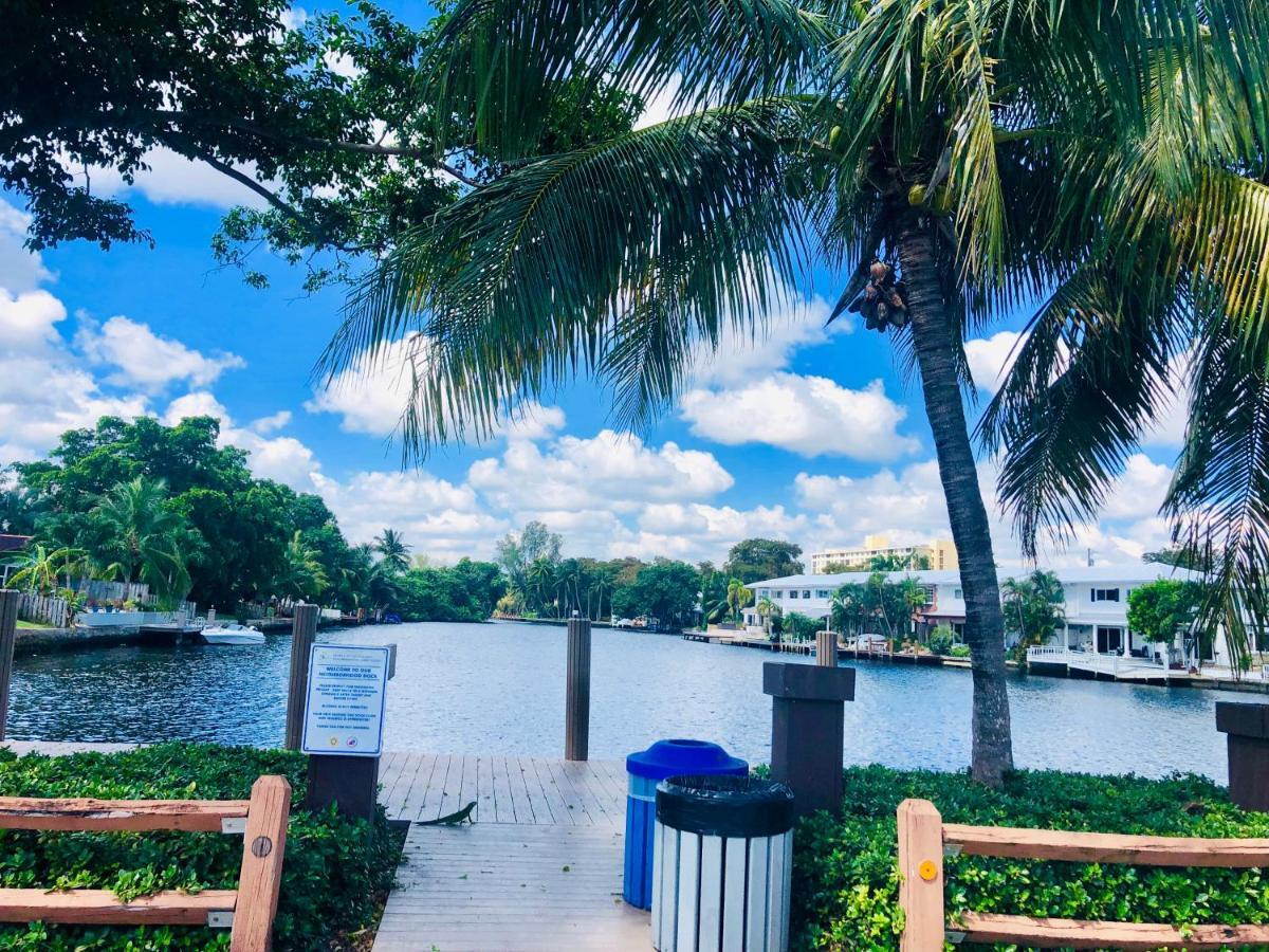 One Bedroom Apt With Private Patio Near Fort Lauderdale Beach Exterior photo